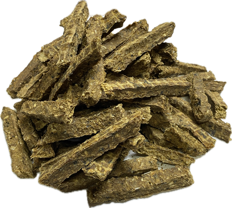 Mixed FISH Jerky Square Sticks Natural Dried Dog Treats