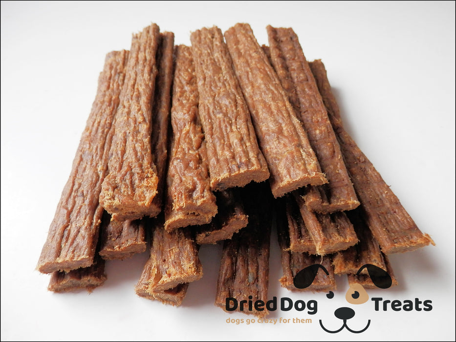 Meaty Strips Jerky 100% Natural Dried Dog Treats