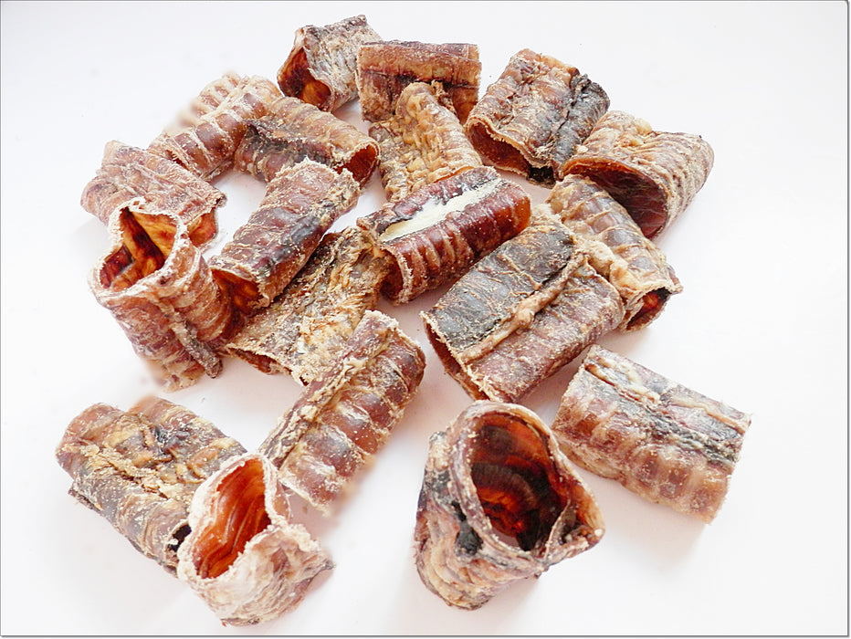 Beef Trachea Pipe 3-5 cm Jerky 100% Natural Dried Dog Treats