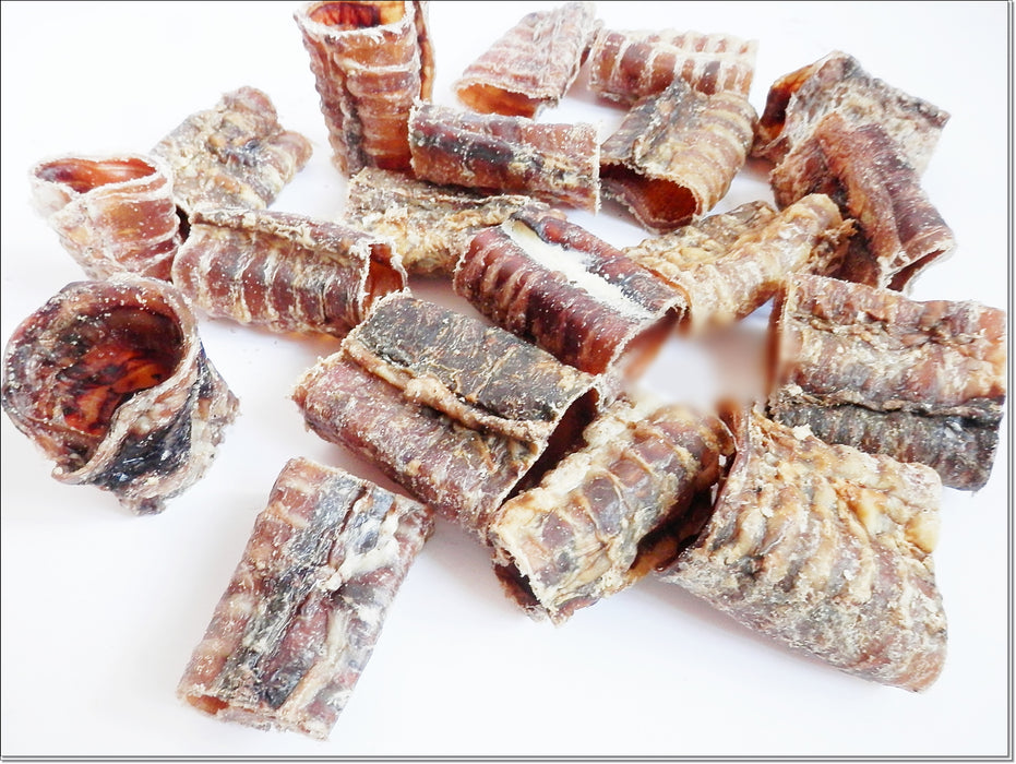 Beef Trachea Pipe 3-5 cm Jerky 100% Natural Dried Dog Treats