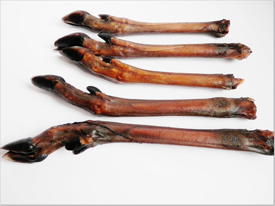 ROE Venison Wild Game Leg Hoof Collagen 100% Natural Dried Dog Treats