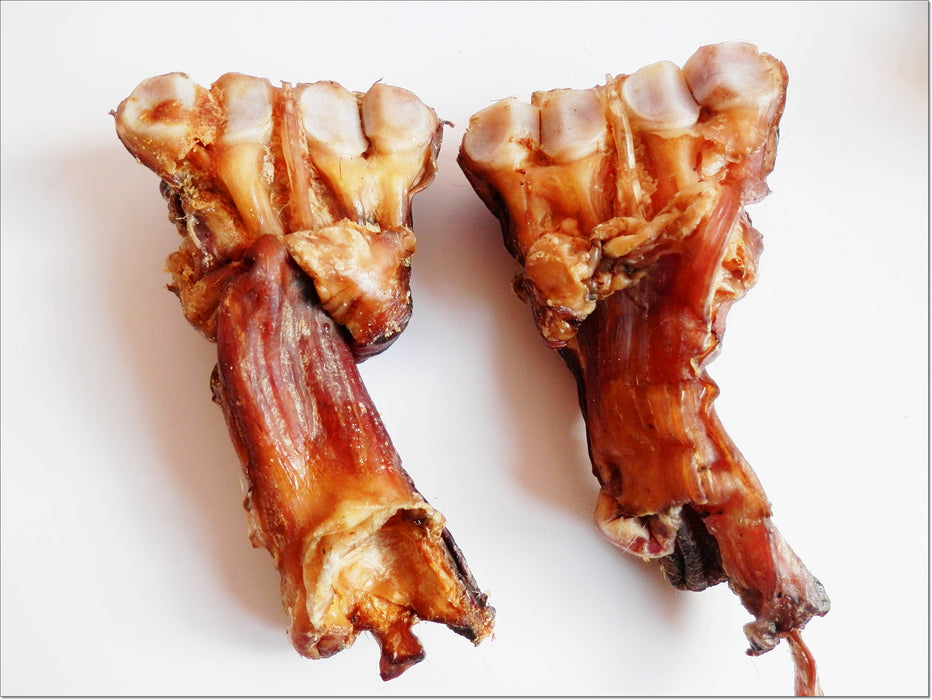 BEEF Cow NECK ACHILLES TENDONS with MEAT Jerky 100% Natural Dried Dog Treats