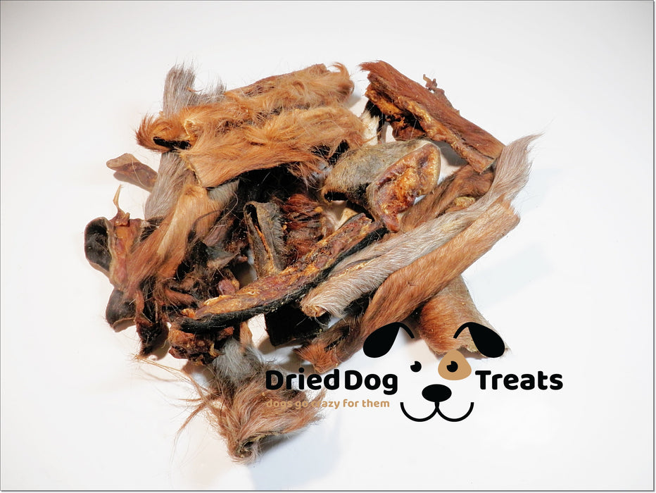 Horse Skin Scalp FURRY Jerky 100% Natural Dried Dog Treats
