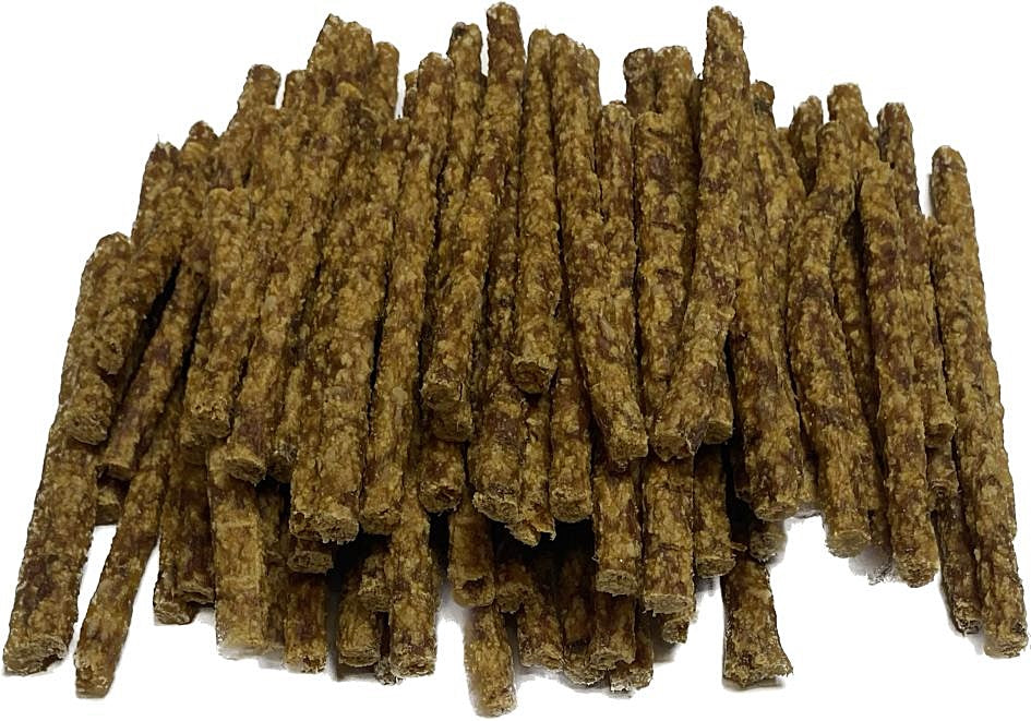 Guinea Fowl Mini Jerky Sticks Natural Dried Dog Treats