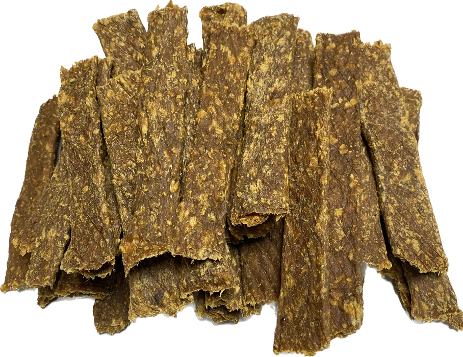 Goose Meaty Strips Jerky 100% Natural Dried Dog Treat