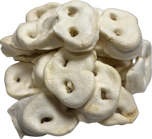 Pork Pig THIN Snouts Noses WHITE 100% Natural Dried Dog Treats