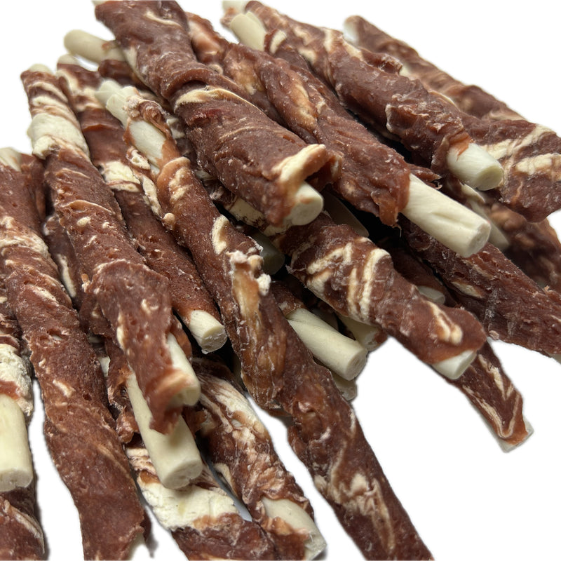 Beef & Fish Rawhide Sticks (A002)
