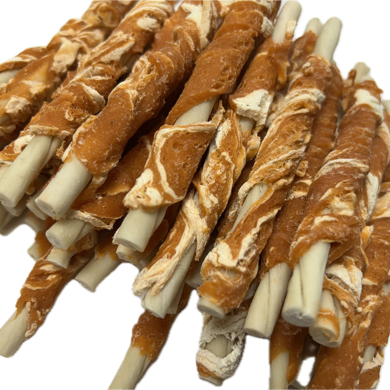 Salmon & Cod Rawhide Sticks (A007)