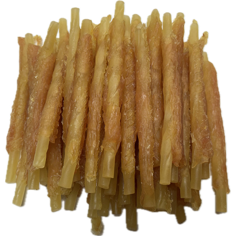 Chicken & Fish Cod Rawhide Sticks (A013)