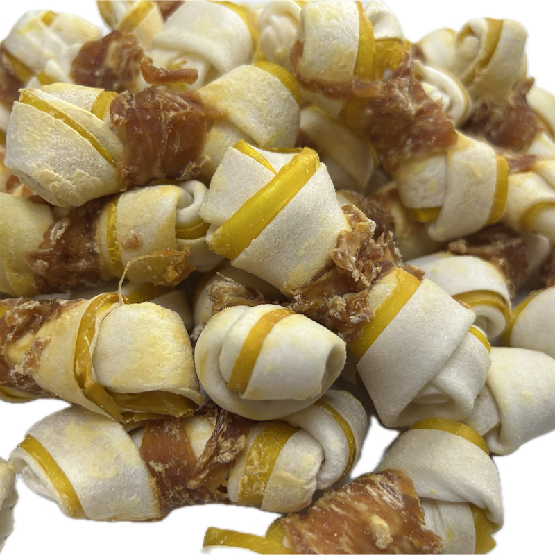 Chicken Rawhide Knots (A022)
