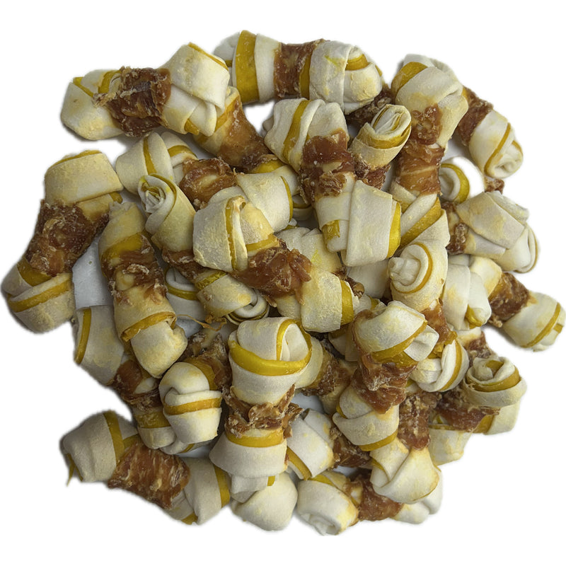 Chicken Rawhide Knots (A022)