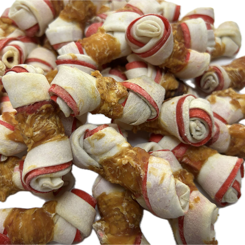 Chicken Rawhide Knots (A177)