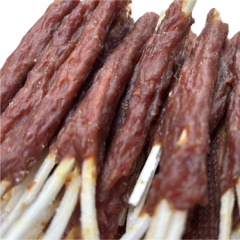 Beef Strips Wrapped in Duck (A219)