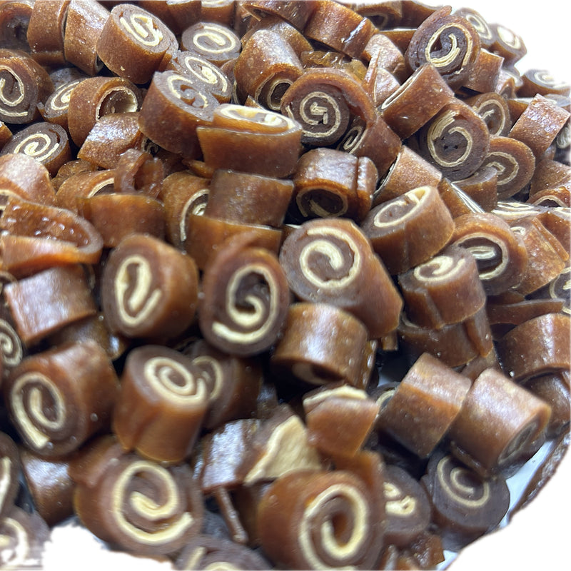 Duck & Fish Mini Rolls (A222)