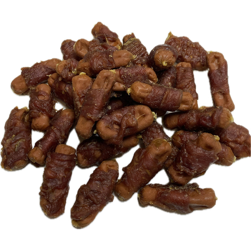 Chicken Sausages Wrapped in Duck (A601)