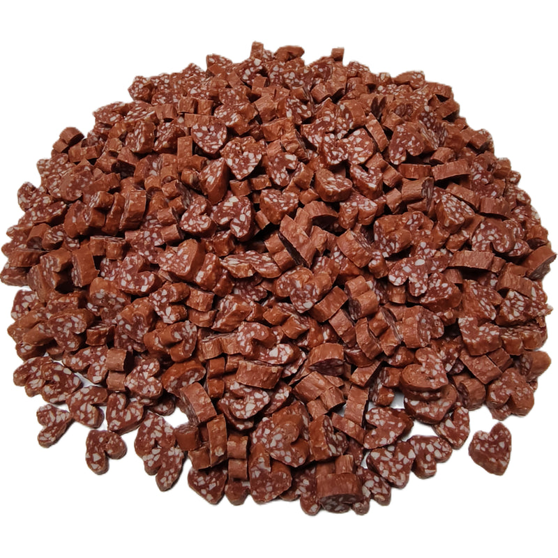 Duck Salami Hearts (B004)