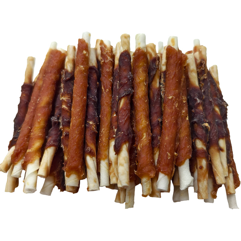 Chicken & Duck Rawhide Sticks Mix (M001)