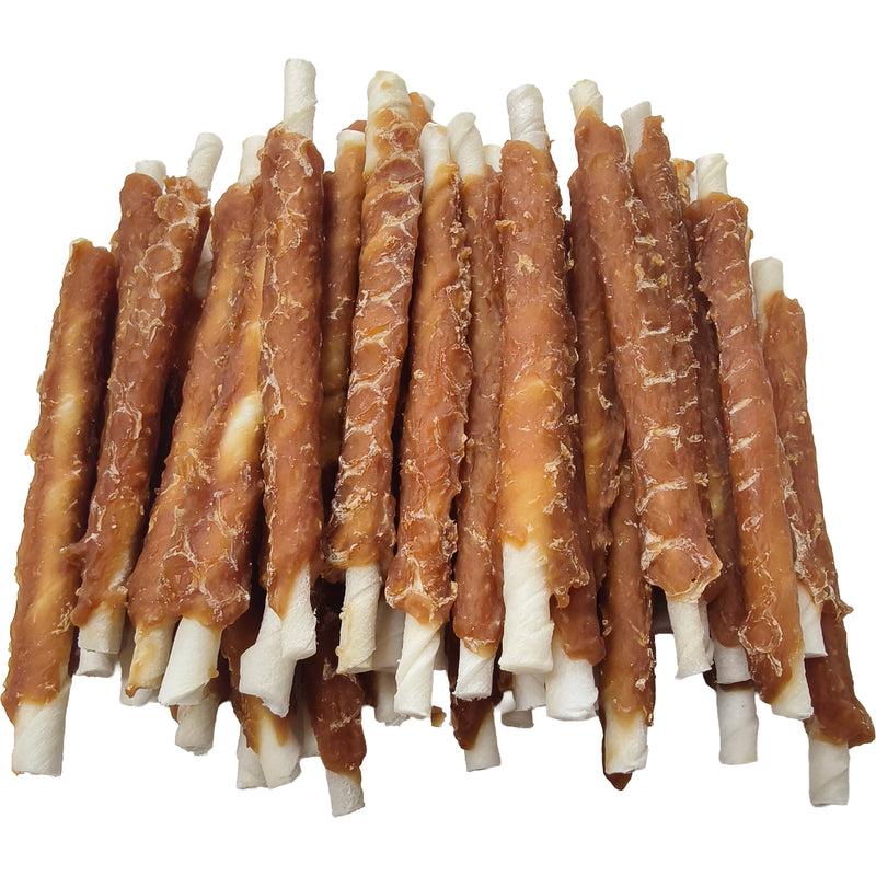 Chicken & Duck Rawhide Sticks Mix (M001)