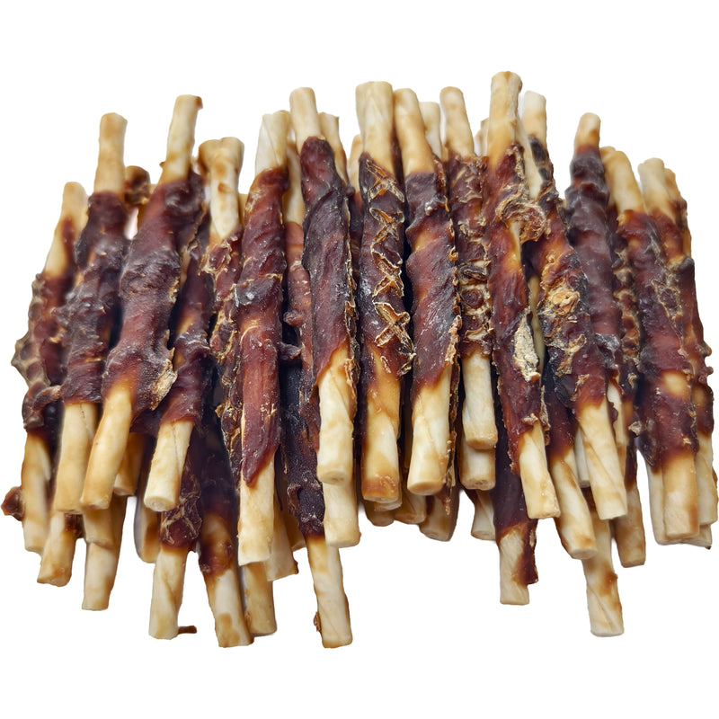 Chicken & Duck Rawhide Sticks Mix (M001)