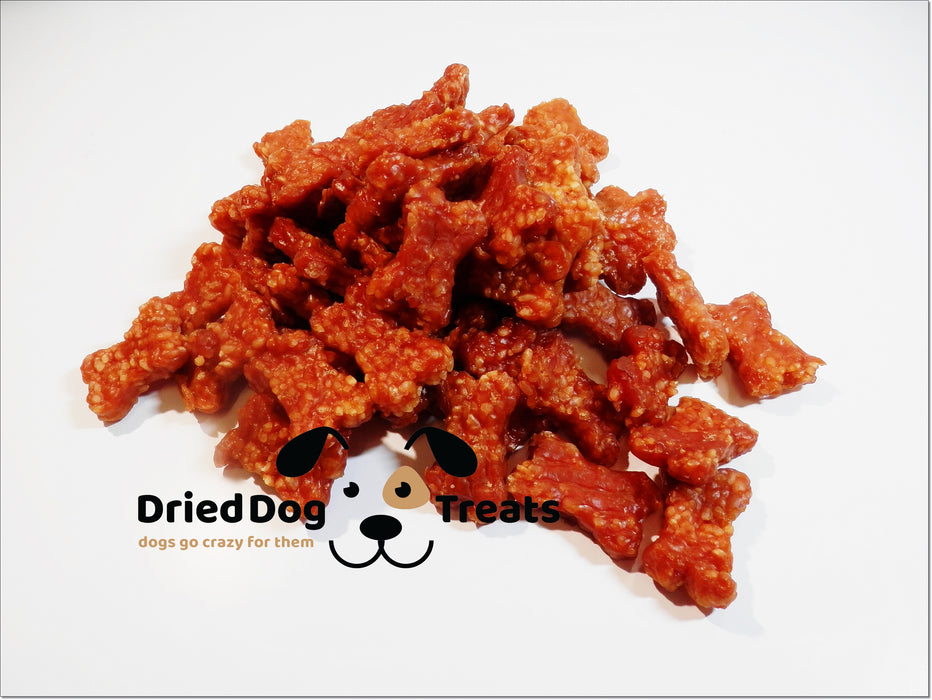 A151 Chicken & Rice Small Bones Premium Chewy Dog Treats