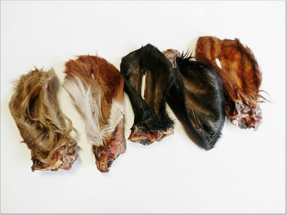 BEEF Cow FURRY EARS with AURICLES Jerky 100% Natural Dried Dog Treat
