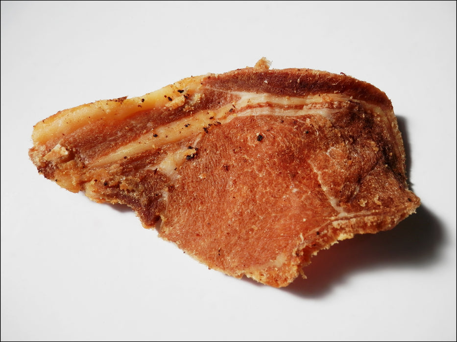 Pork Pig LOIN Crispy Thin STEAKS Slices Jerky 100% Natural Dried Dog Treats