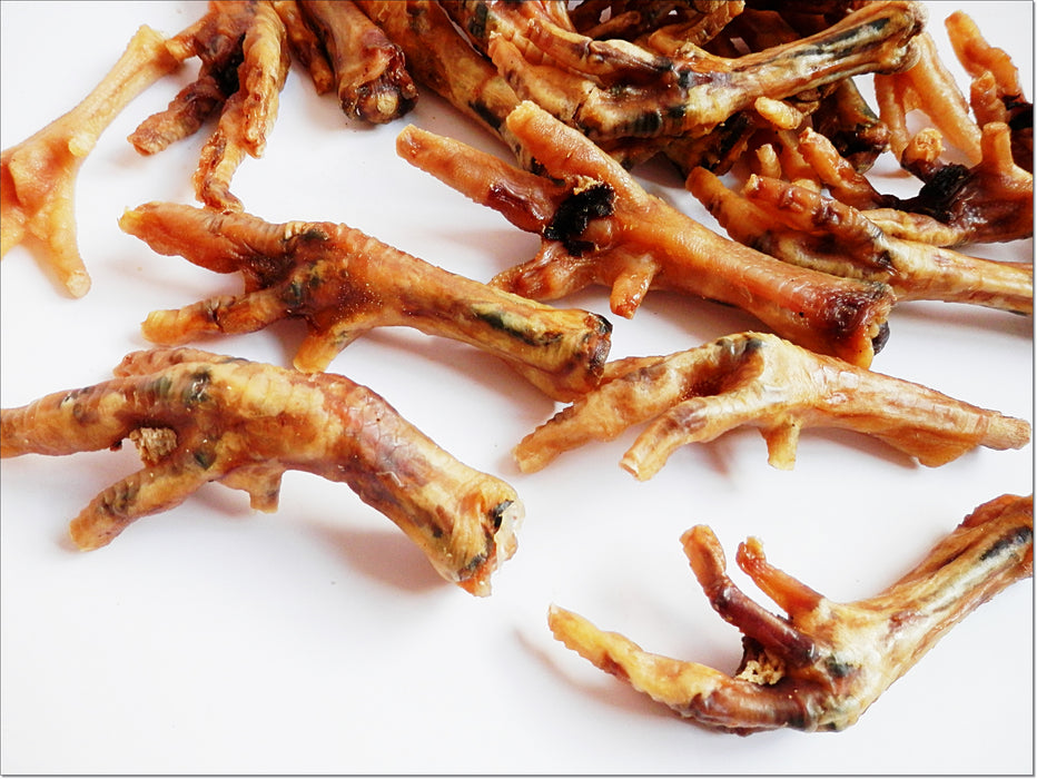 Chicken Feet Jerky 100% Natural Dried Dog Treats