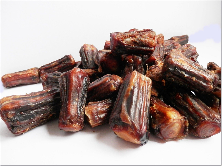 BEEF Cow CUT TAILS Jerky 100% Natural Dried Dog Treats