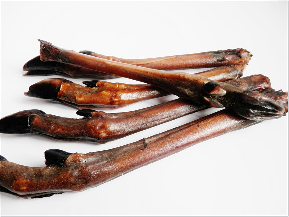 ROE Venison Wild Game Leg Hoof Collagen 100% Natural Dried Dog Treats
