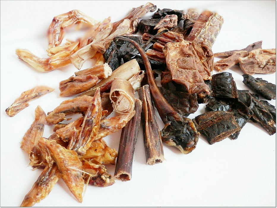 Natural Mix Pack - Small Dogs Jerky 100% Natural Dried Dog Treats