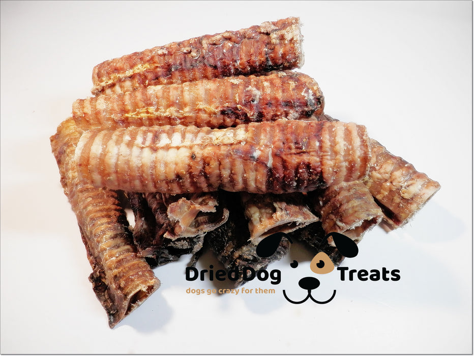 Beef Trachea Pipe 20 cm Jerky 100% Natural Dried Dog Treats